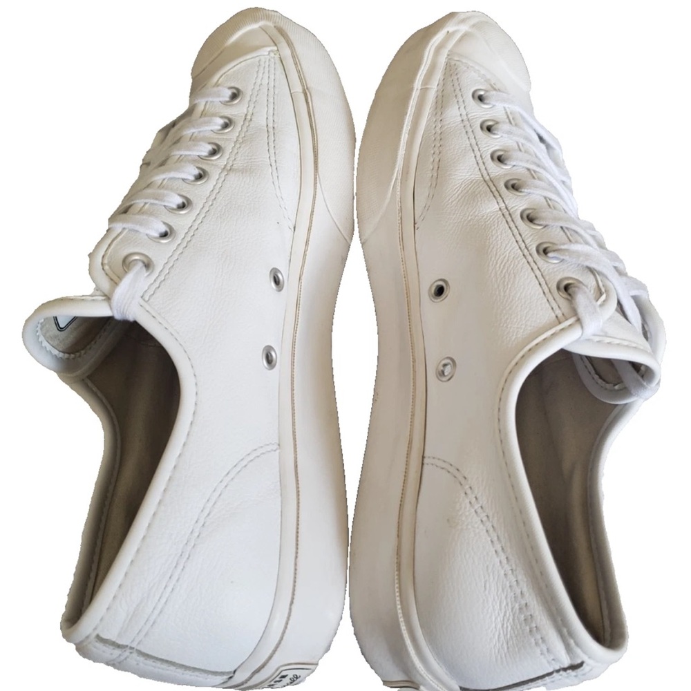 Jack Purcells white leather mens 9.5 - Picture 9 of 11